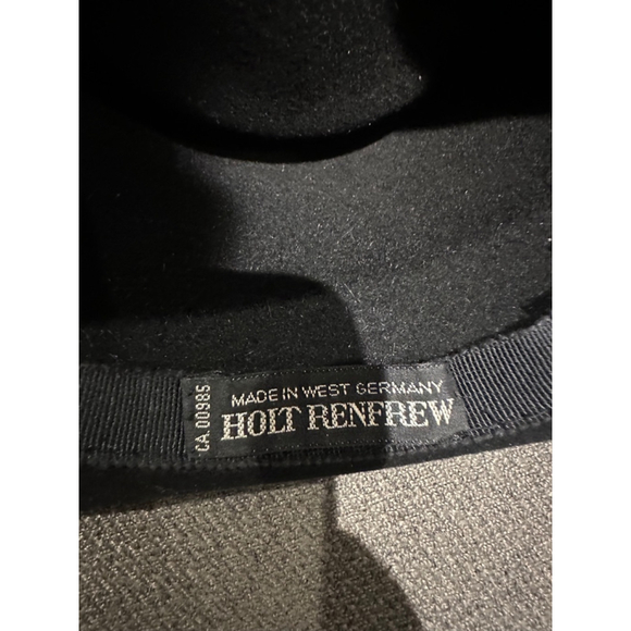 Vtg Holt Renfrew Men’s Wool Hat - Picture 4 of 8